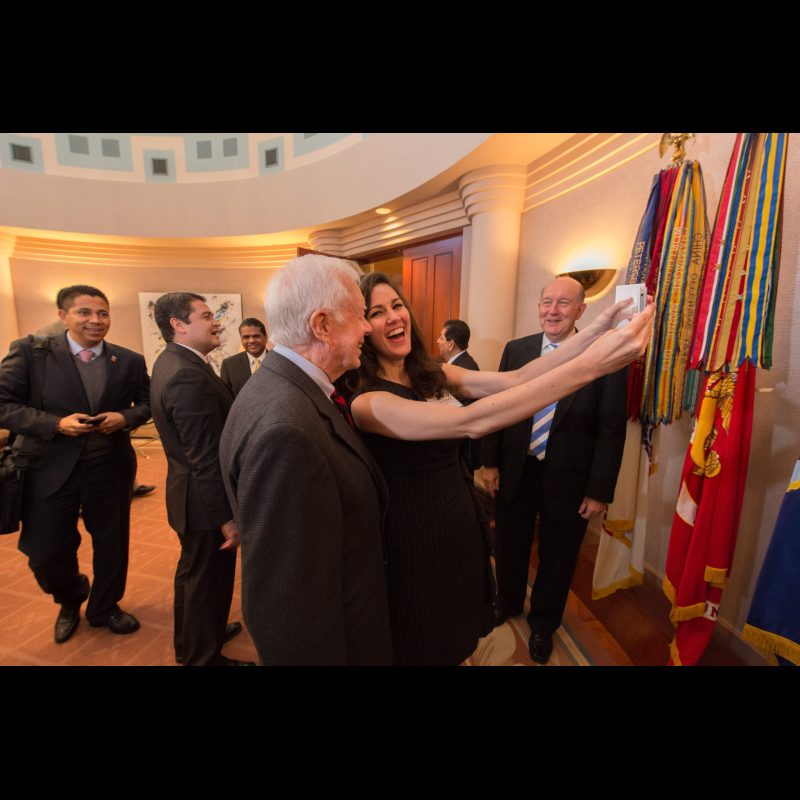 The President of Honduras
Juan Orlando Hernández
Visits Coca-Cola executives in Atlanta, Georgia, on November 13, 2014.