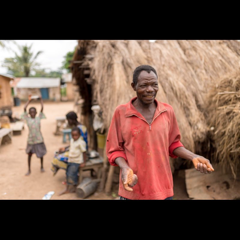 Witch Doctor of Fetishes in Togo, West Africa